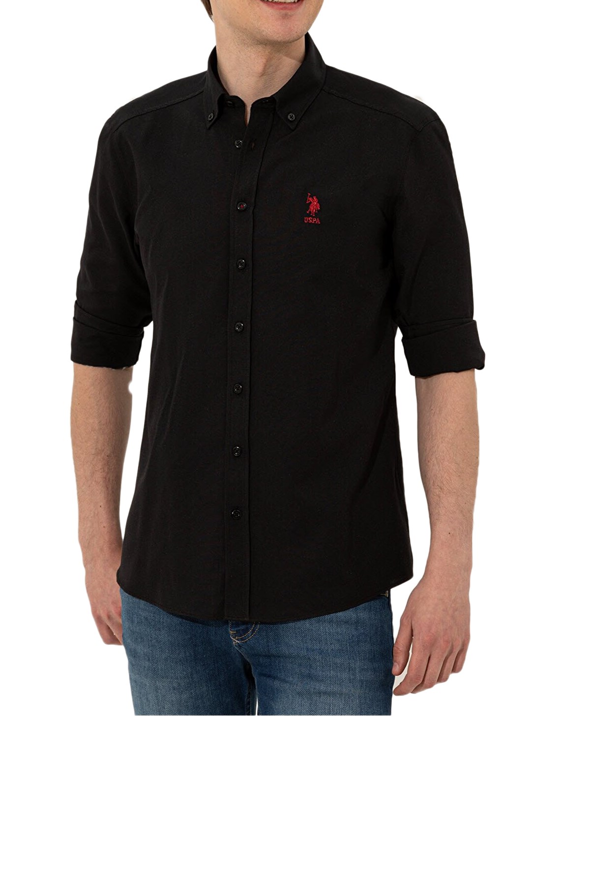 Us. Polo Assn. Erkek Gömlek 50249489 Siyah