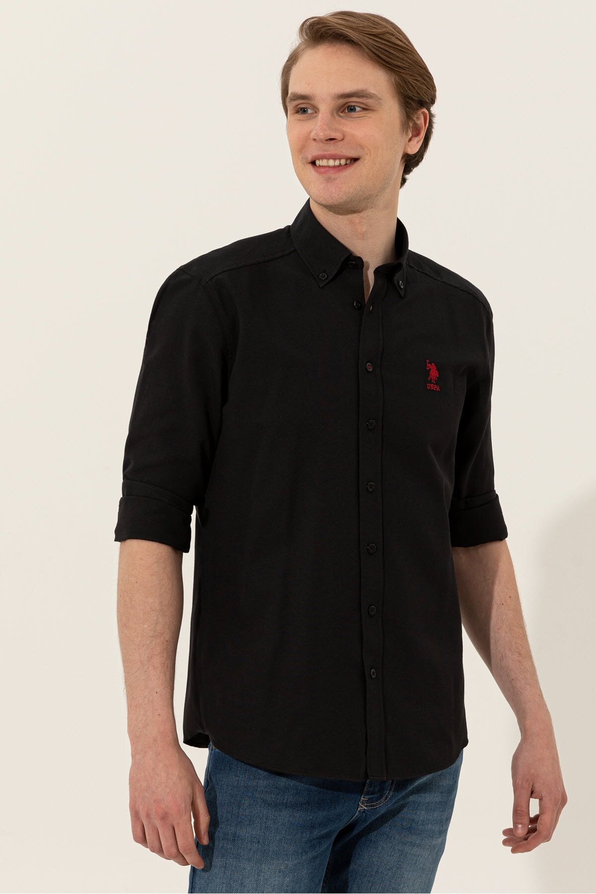 Us. Polo Assn. Erkek Gömlek 50249489 Siyah