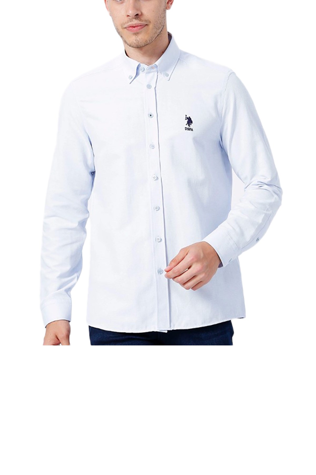 Us. Polo Assn. Erkek Gömlek 50249490 Mavi