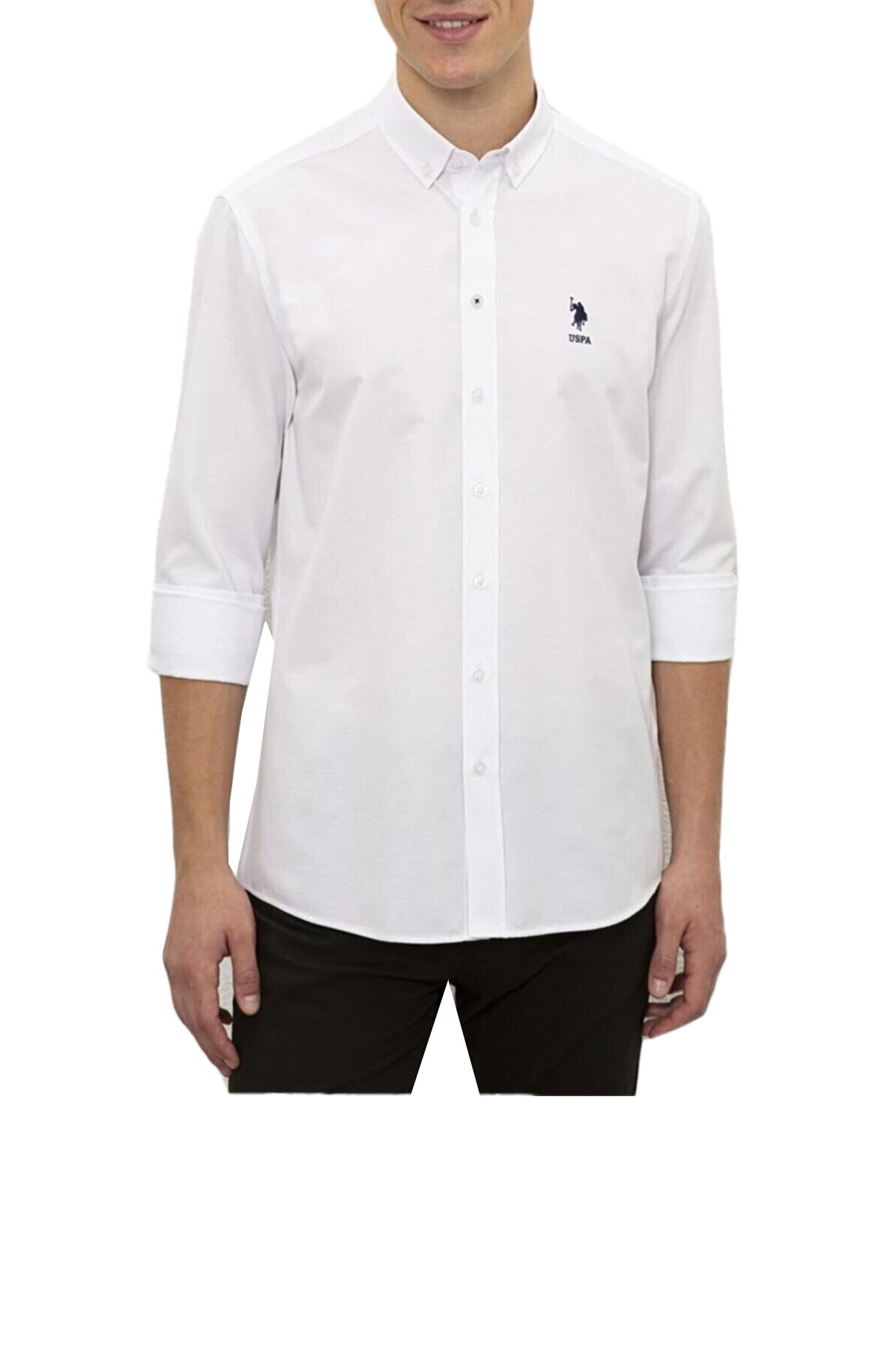 Us. Polo Assn. Erkek Gömlek 50249490 Beyaz