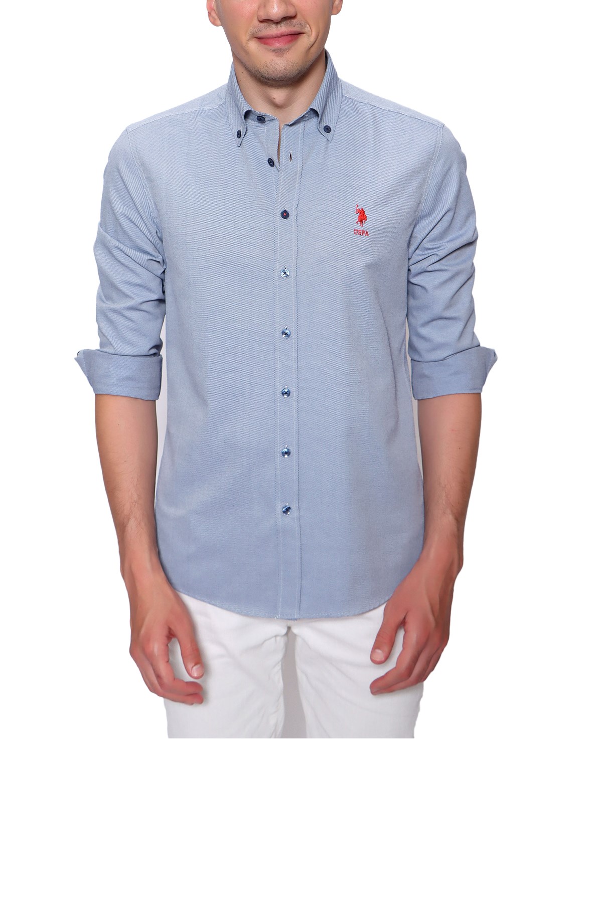 Us. Polo Assn. Erkek Gömlek 50249490 Lacivert