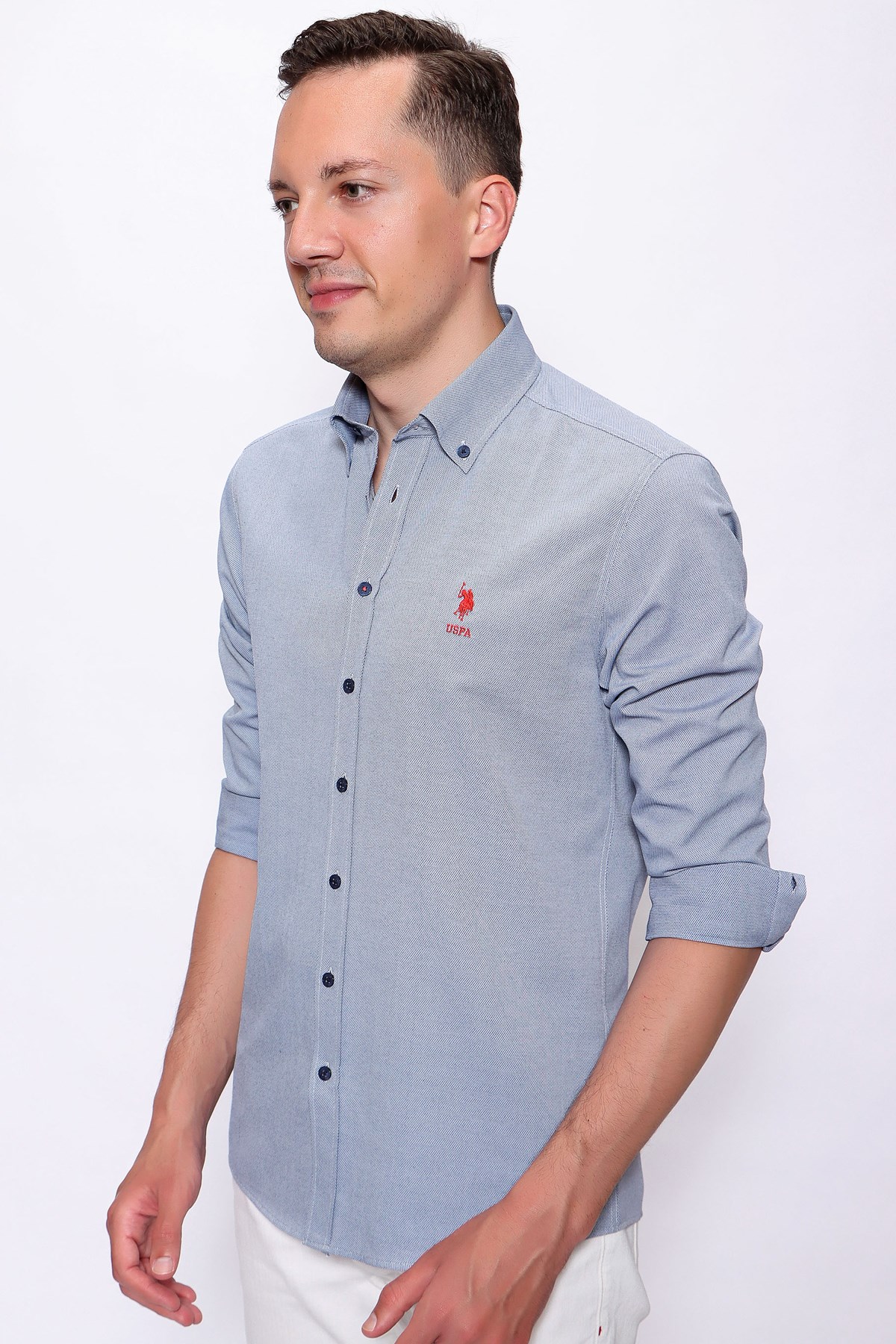 Us. Polo Assn. Erkek Gömlek 50249490 Lacivert