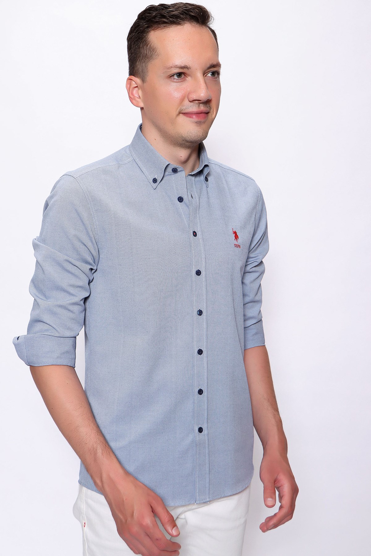 Us. Polo Assn. Erkek Gömlek 50249490 Lacivert