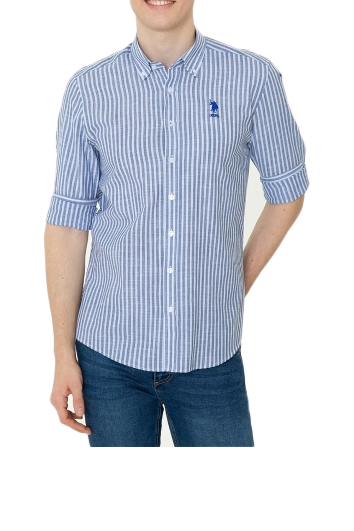 Us. Polo Assn. Erkek Gömlek 50249534 Lacivert