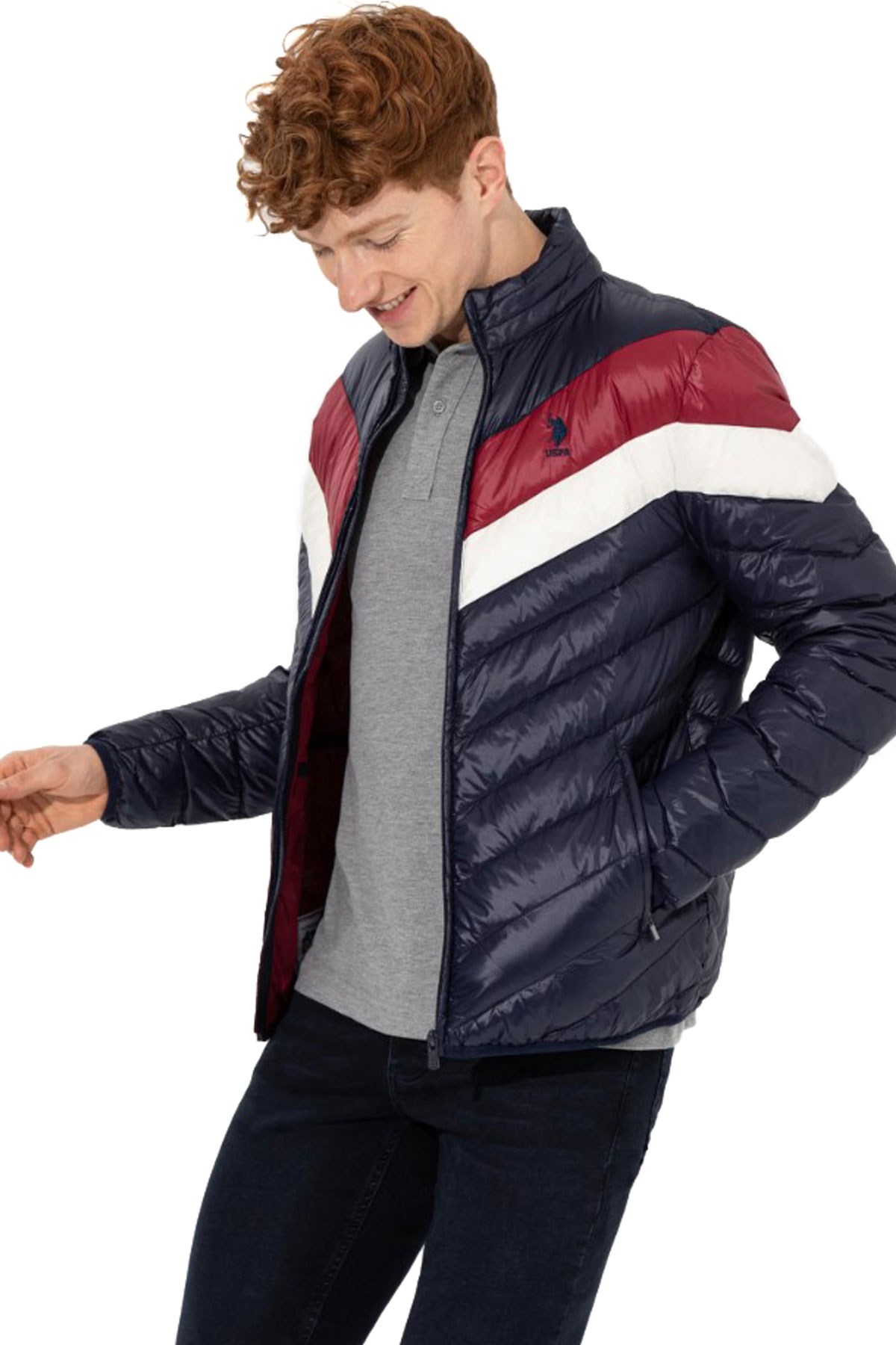 U.S. Polo Assn. Erkek Mont 50253083-VR033 Lacivert