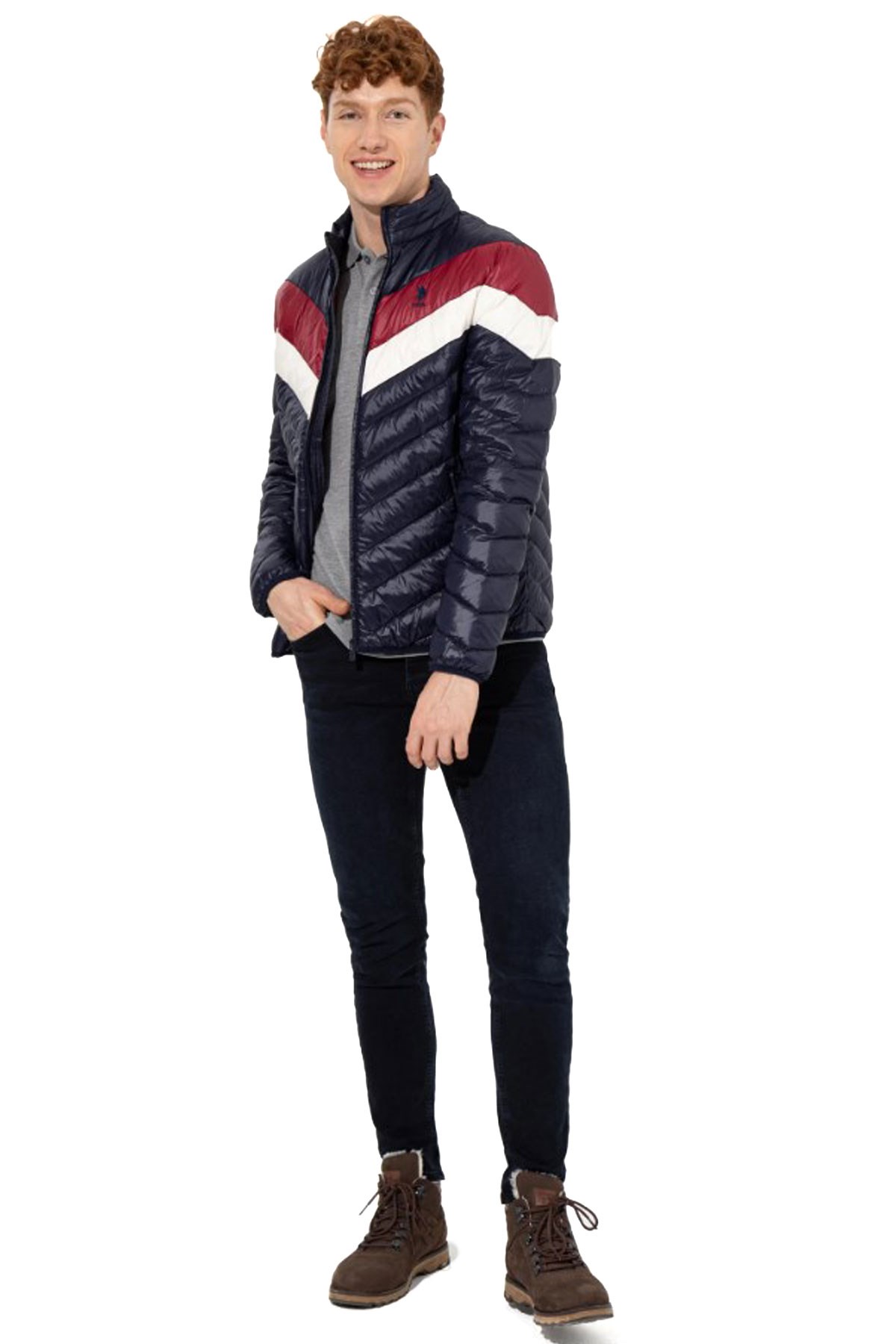 U.S. Polo Assn. Erkek Mont 50253083-VR033 Lacivert
