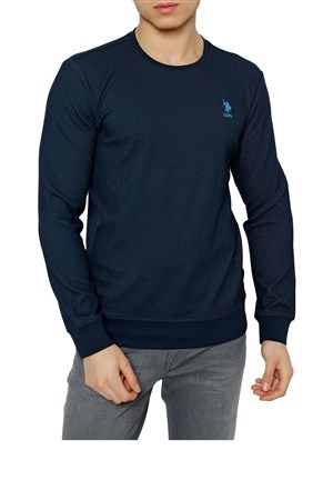 U.S. Polo Assn. Erkek Sweatshirt 50253110-VR033 Lacivert