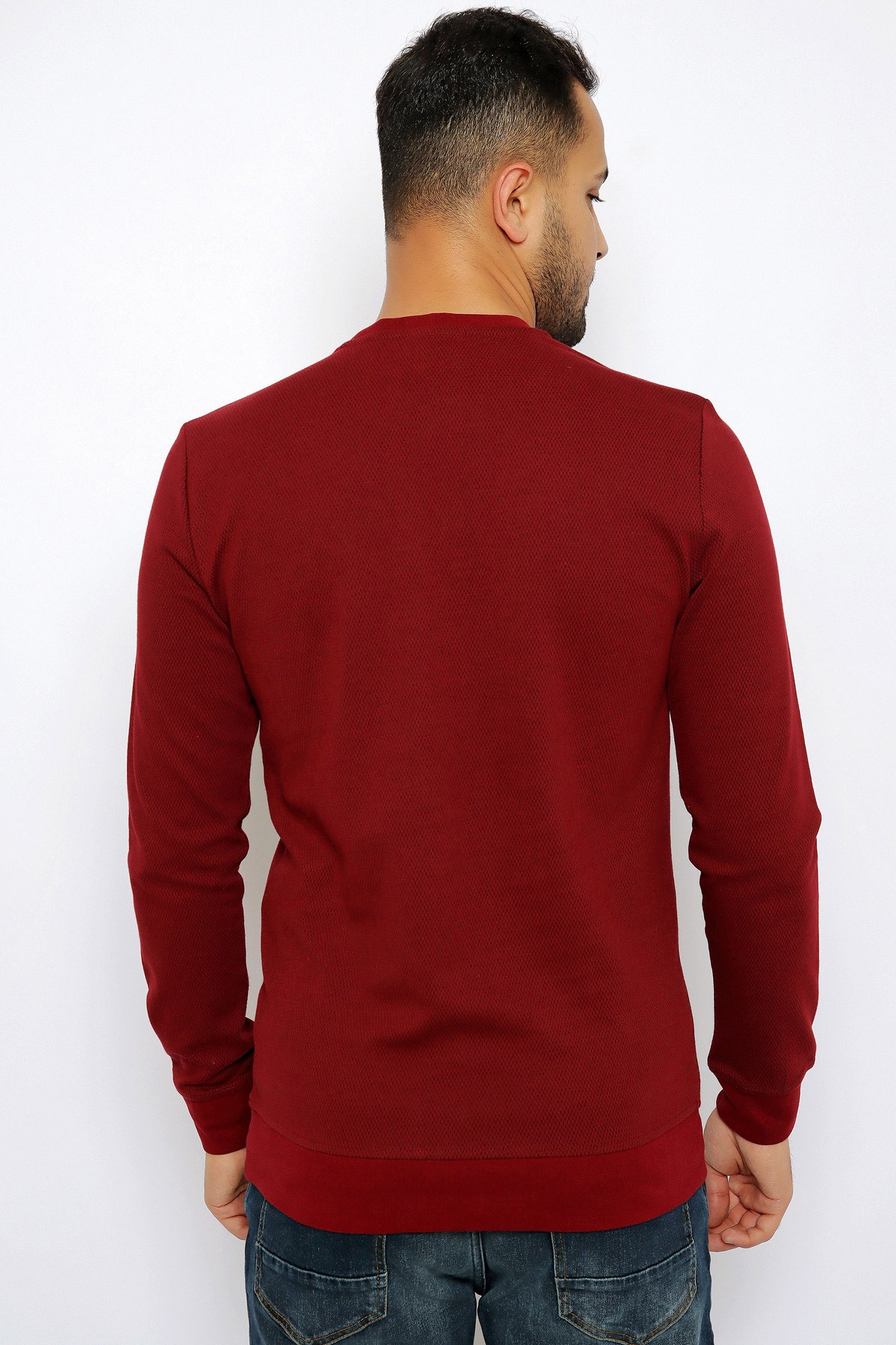 U.S. Polo Assn. Erkek Sweatshirt 50253110-VR223 Kırmızı