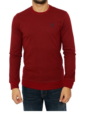 U.S. Polo Assn. Erkek Sweatshirt 50253110-VR223 Kırmızı
