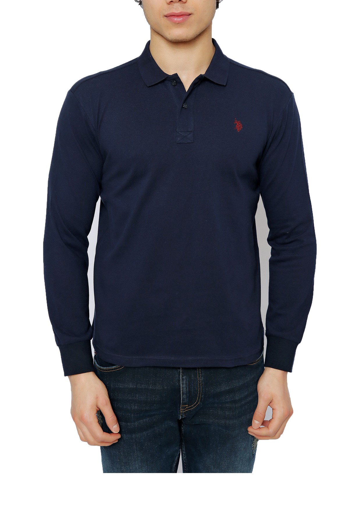 U.S. Polo Assn. Erkek Sweatshirt 50253121-VR033 Lacivert