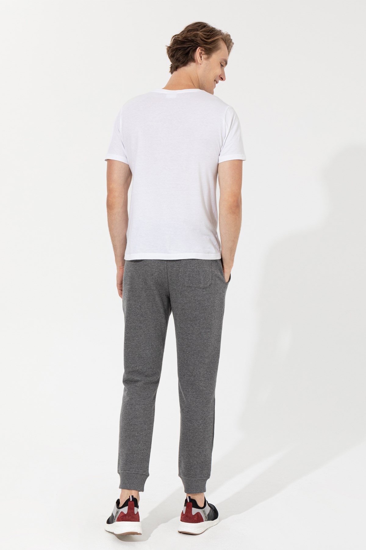 U.S. Polo Assn. Erkek Eşofman Altı 50253124-VR081 Gri