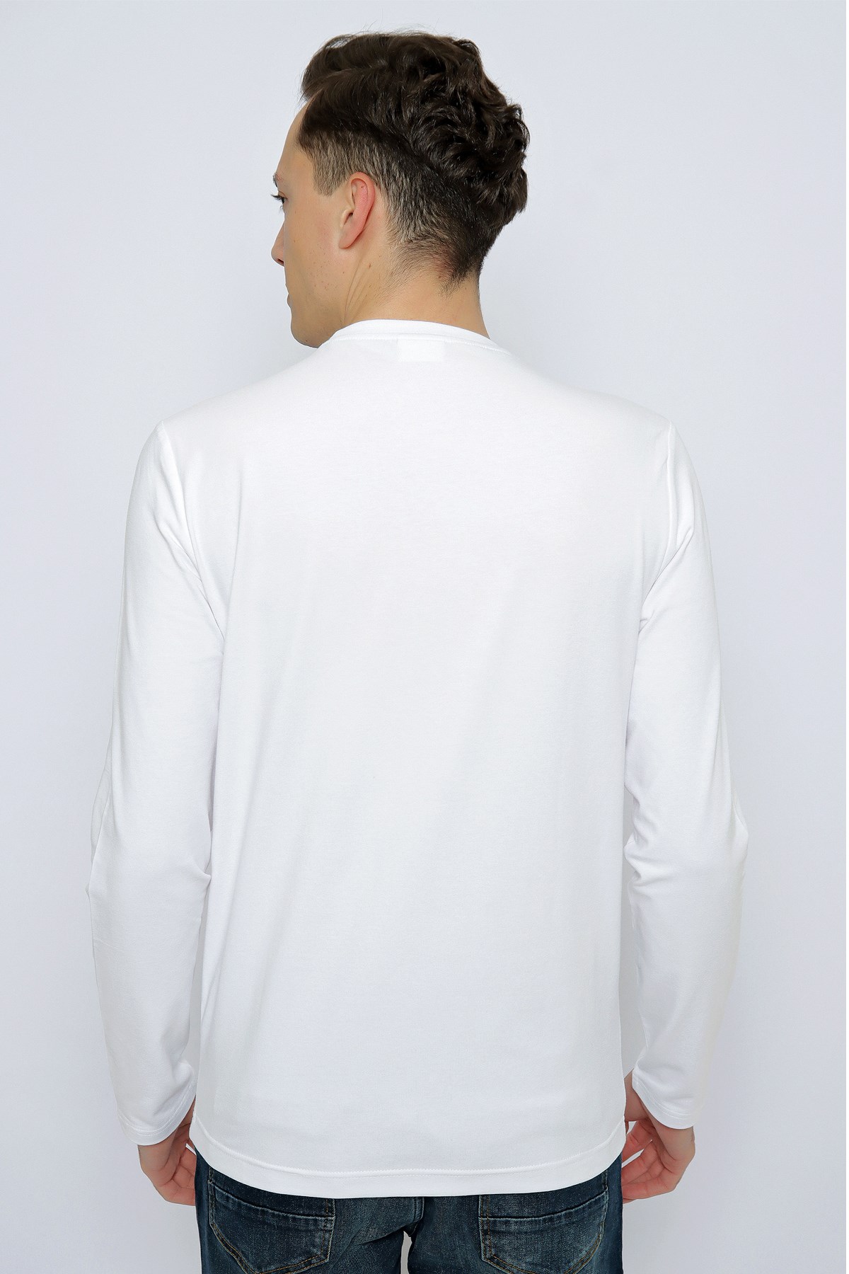 U.S. Polo Assn. Erkek Sweatshirt 50253131-VR013 Beyaz