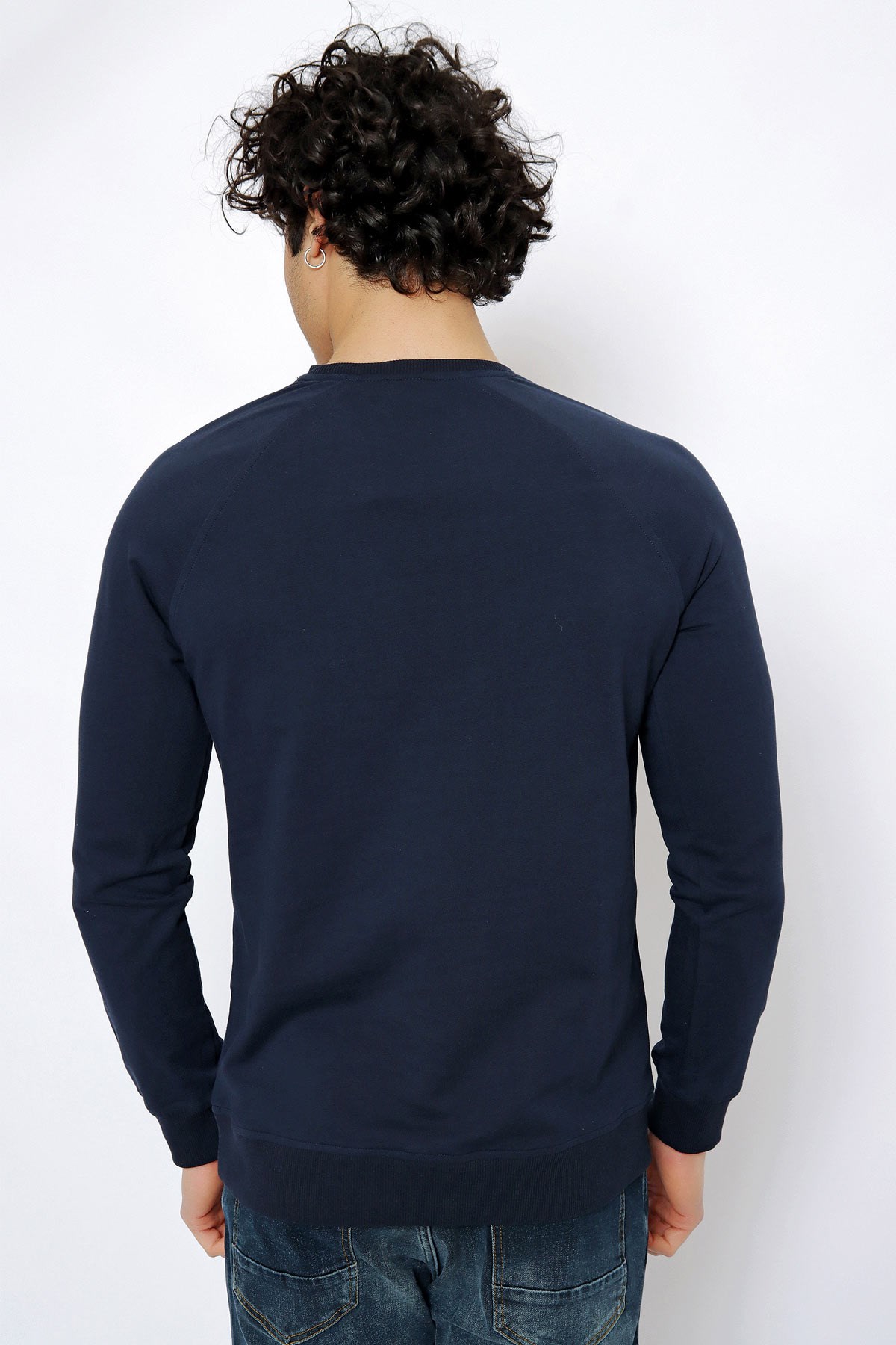 U.S. Polo Assn. Erkek Sweatshirt 50253181-VR033 Lacivert
