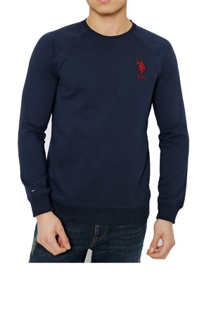 U.S. Polo Assn. Erkek Sweatshirt 50253181-VR033 Lacivert