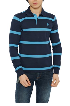 U.S. Polo Assn. Erkek Sweatshirt 50253214-VR033 Lacivert