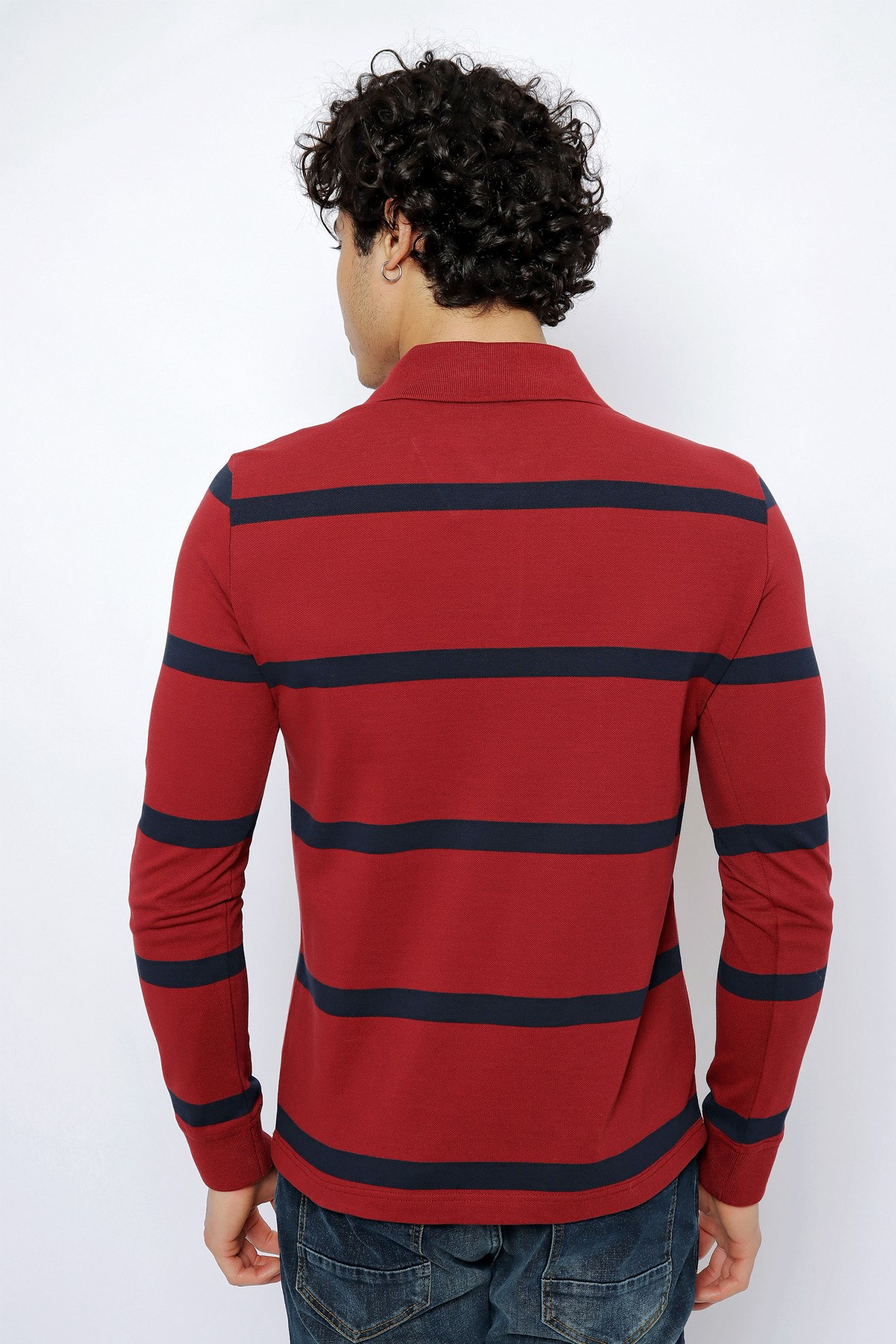 U.S. Polo Assn. Erkek Sweatshirt 50253214-VR223 Kırmızı
