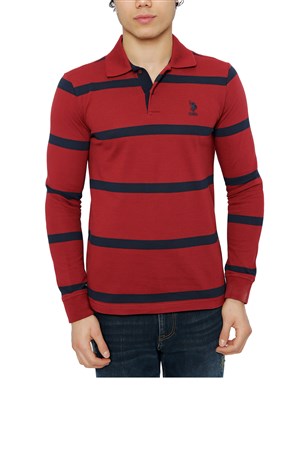 U.S. Polo Assn. Erkek Sweatshirt 50253214-VR223 Kırmızı