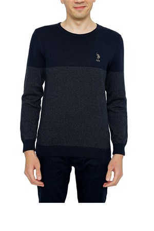 U.S. Polo Assn. Erkek Kazak 50253262-VR033 Lacivert