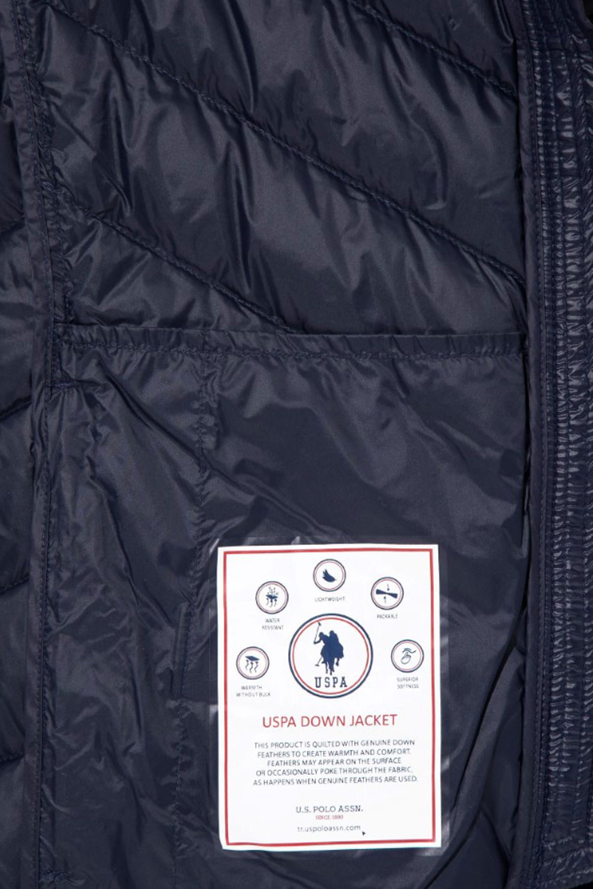 U.S. Polo Assn. Kadın Mont 50253400-VR033 Lacivert