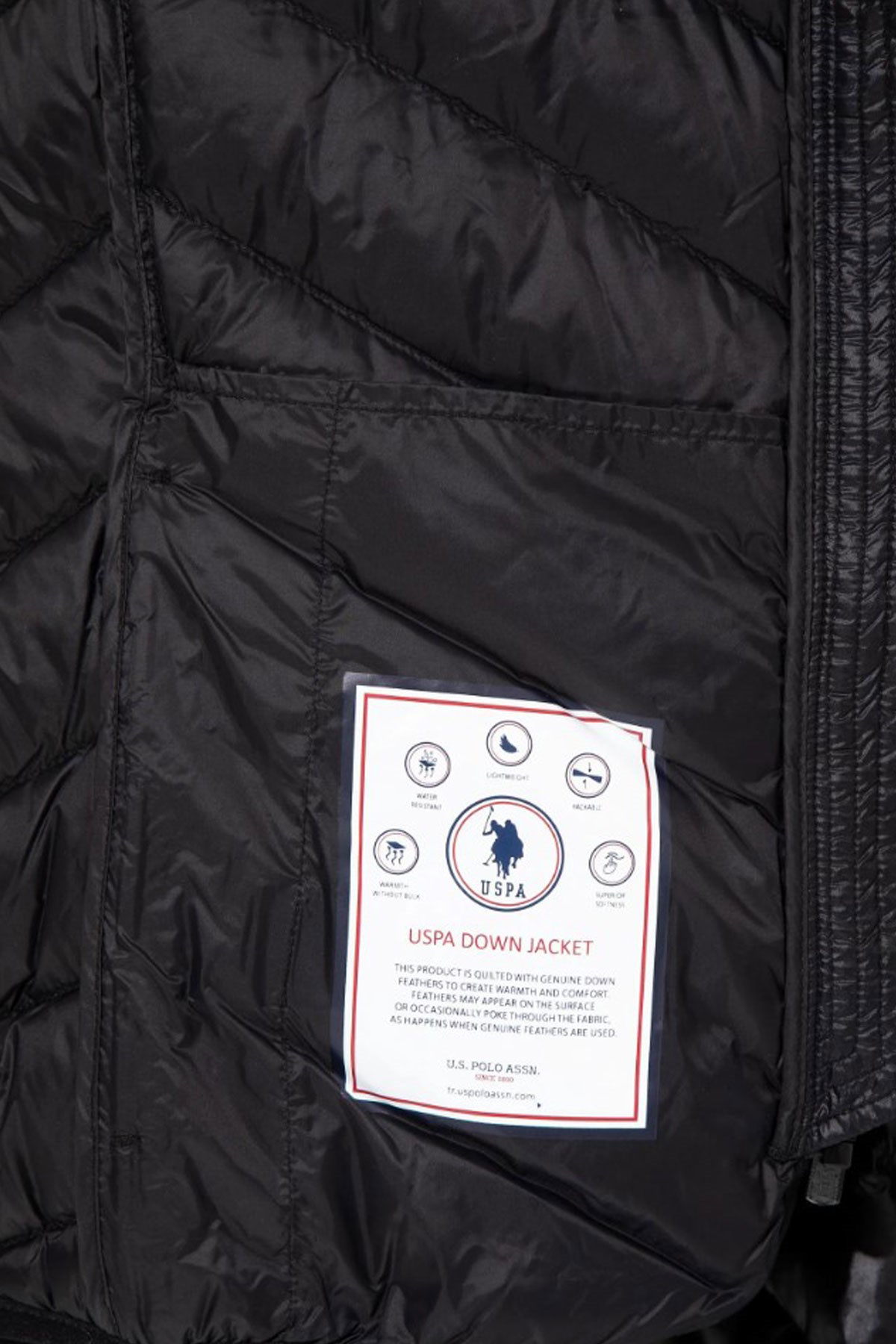 U.S. Polo Assn. Kadın Mont 50253400-VR046 Siyah