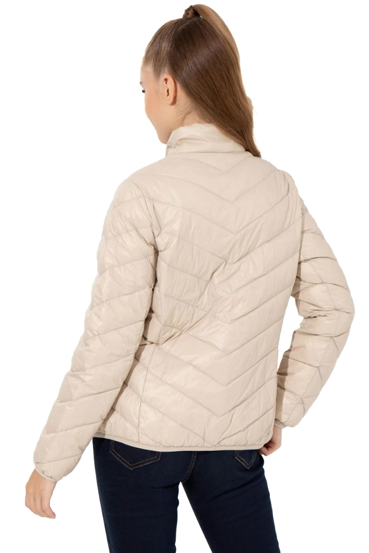 U.S. Polo Assn. Kadın Mont 50253400-VR049 Gri