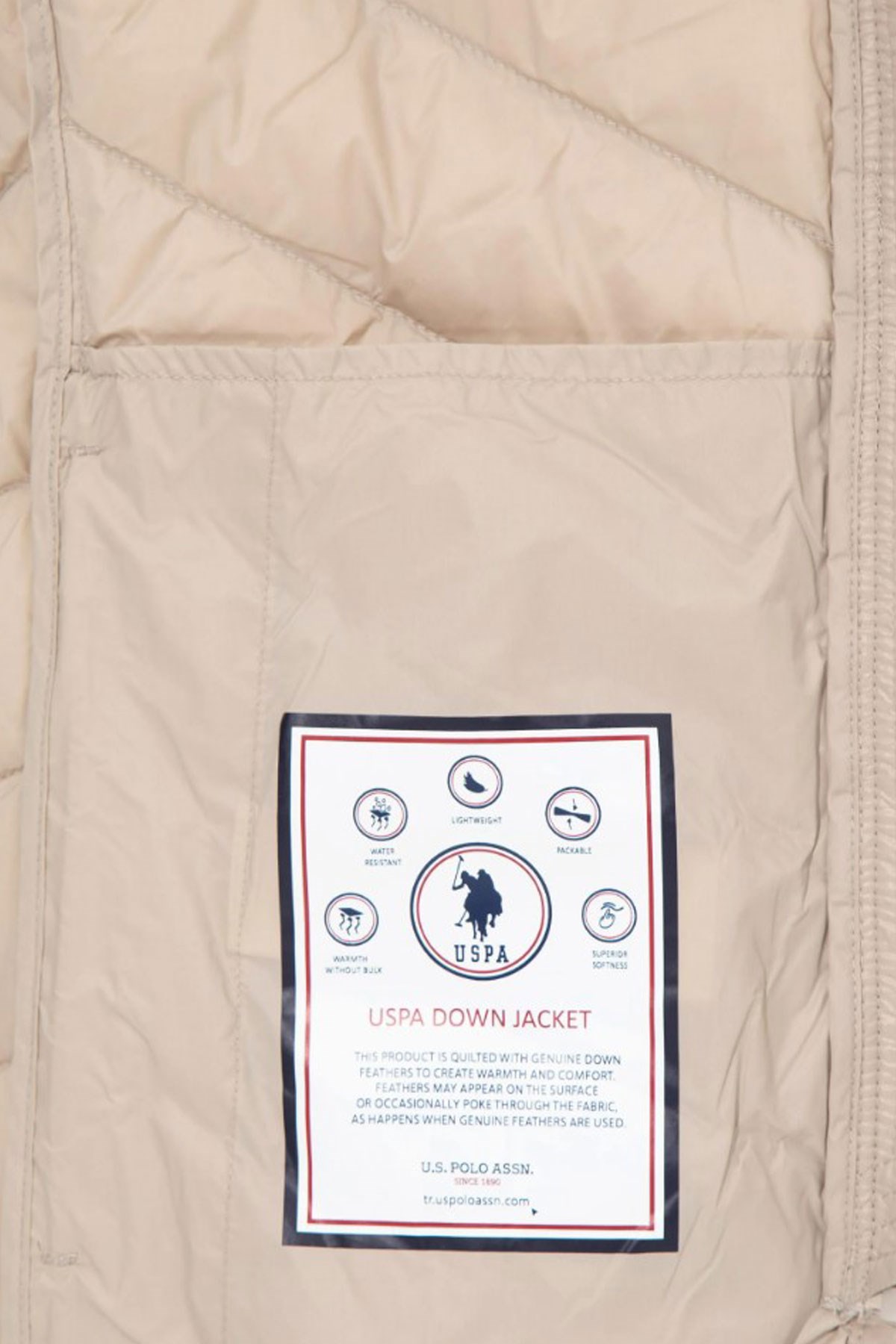 U.S. Polo Assn. Kadın Mont 50253400-VR049 Gri
