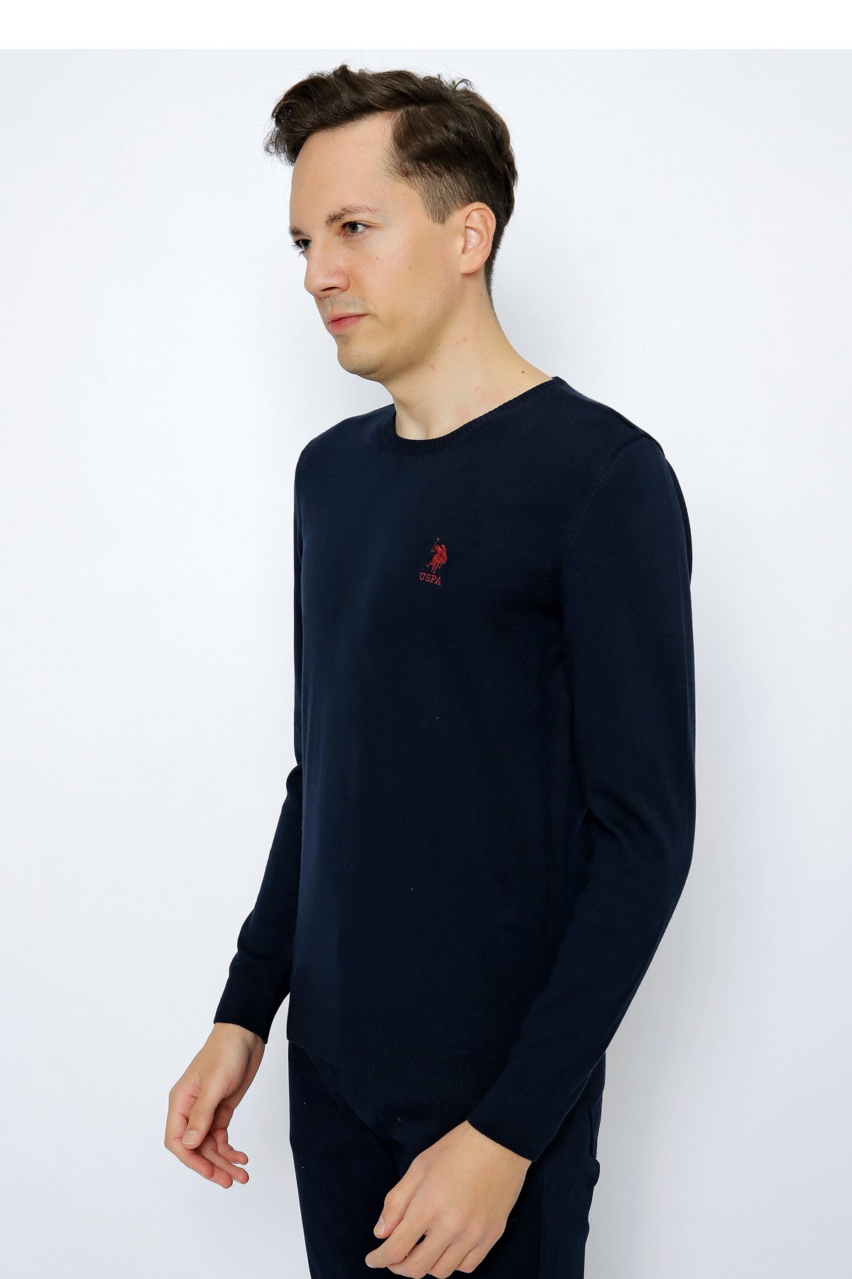U.S. Polo Assn. Erkek Kazak 50253443-VR033 Lacivert