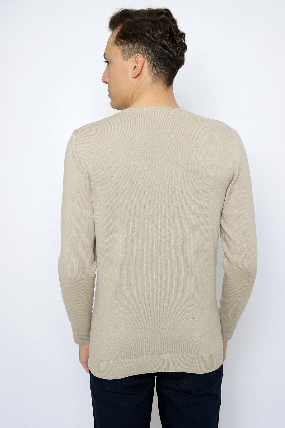 U.S. Polo Assn. Erkek Kazak 50253443-VR225 Gri