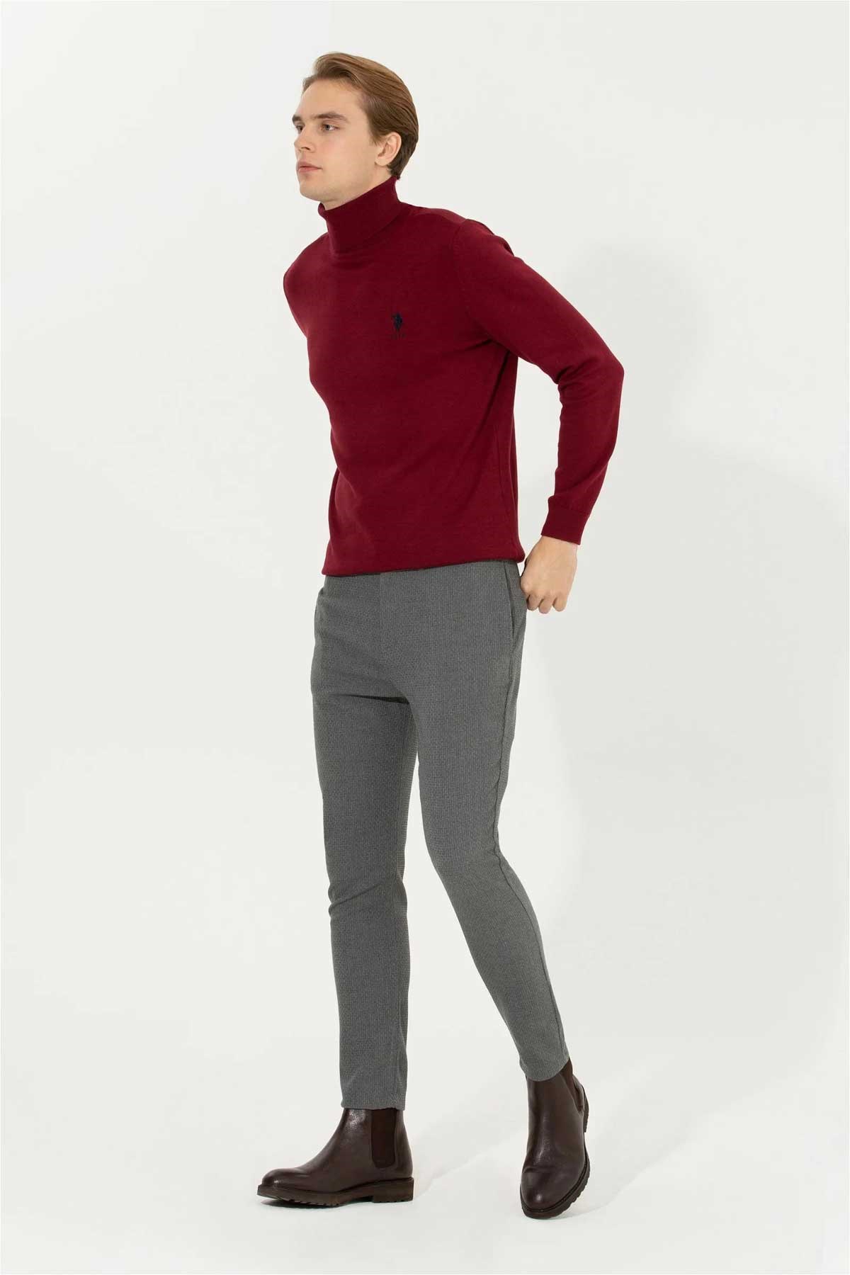 U.S. Polo Assn. Erkek Pantolon 50253462-VR024 Gri