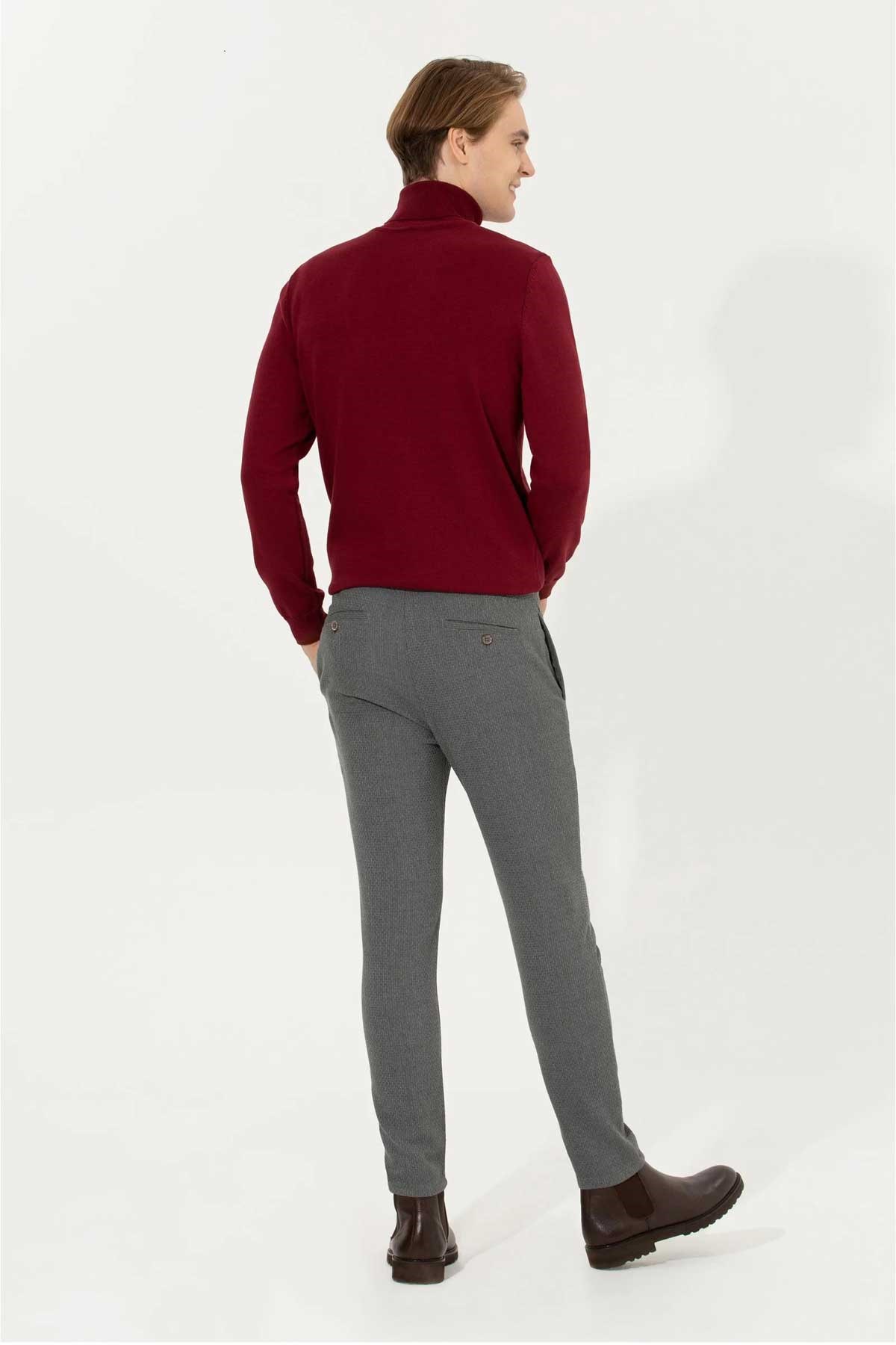 U.S. Polo Assn. Erkek Pantolon 50253462-VR024 Gri