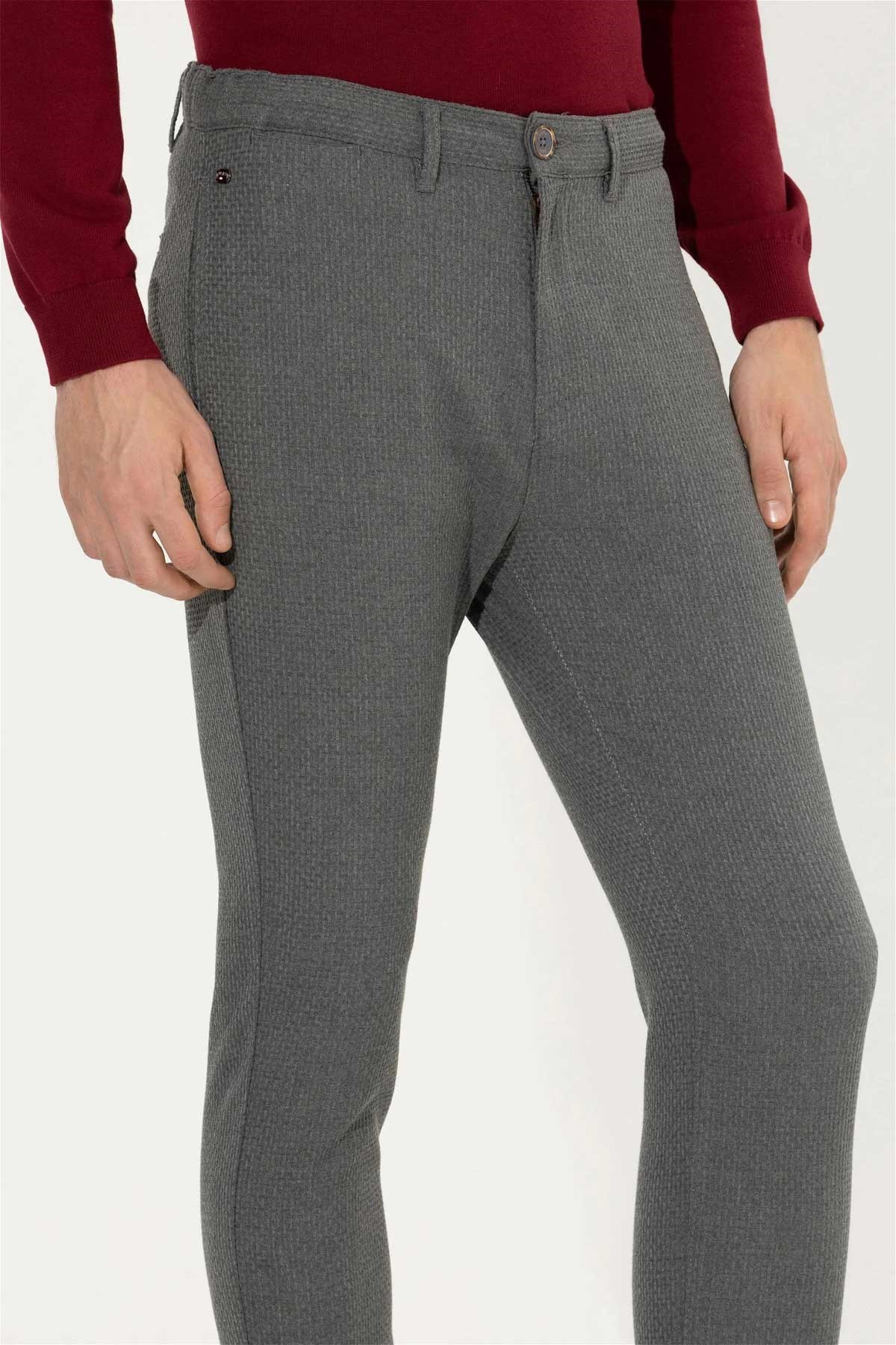 U.S. Polo Assn. Erkek Pantolon 50253462-VR024 Gri