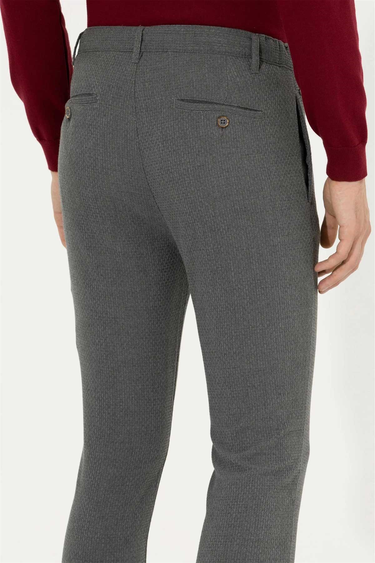U.S. Polo Assn. Erkek Pantolon 50253462-VR024 Gri