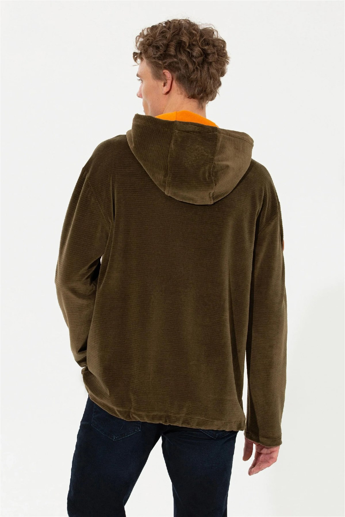 U.S. Polo Assn. Erkek Sweatshirt 50253913-VR153 Yeşil