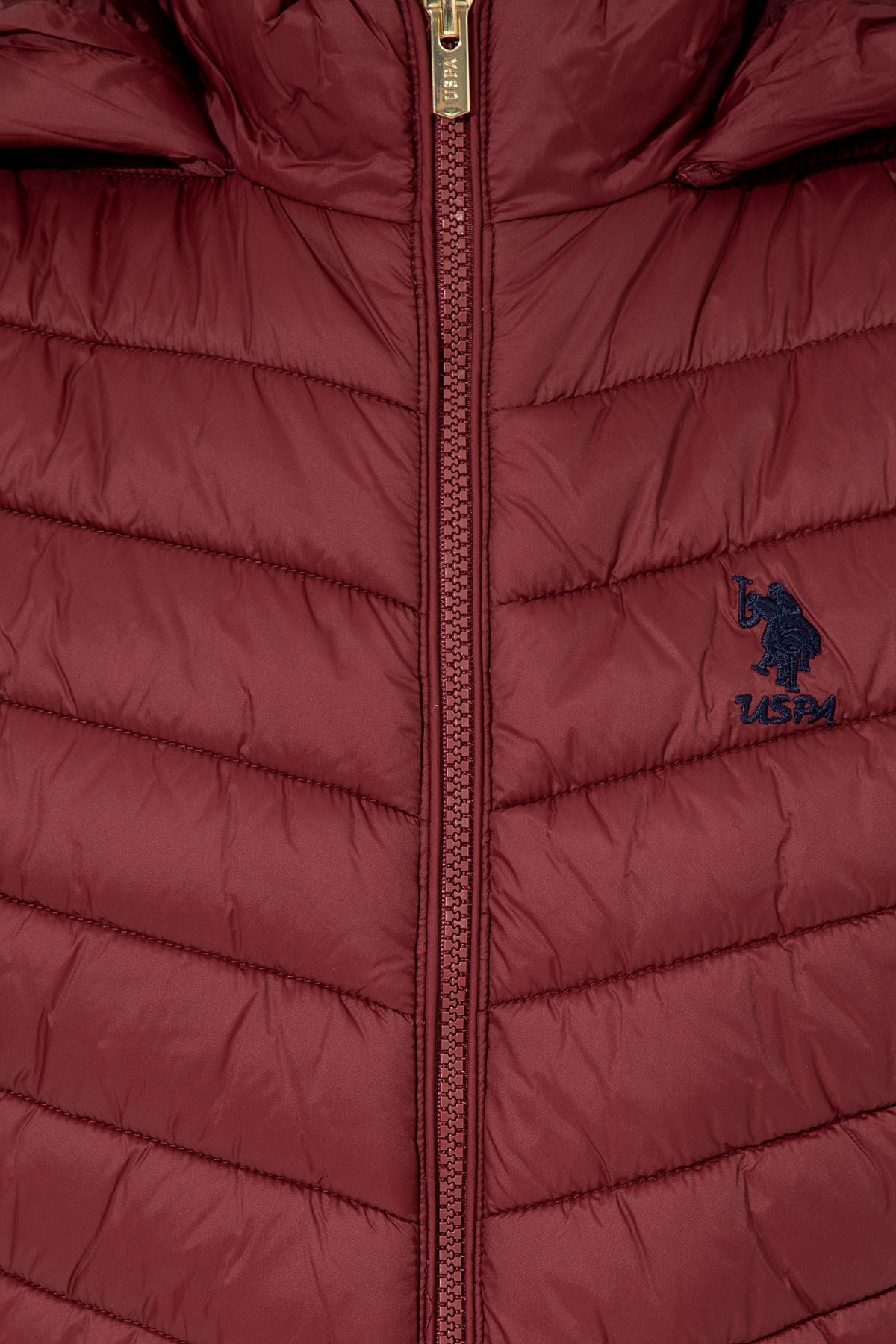 U.S. Polo Assn. Kadın Yelek 50254415-KR022 Kırmızı