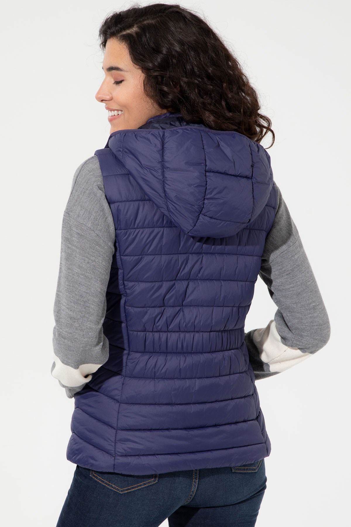 U.S. Polo Assn. Kadın Yelek 50254415-VR033 Lacivert