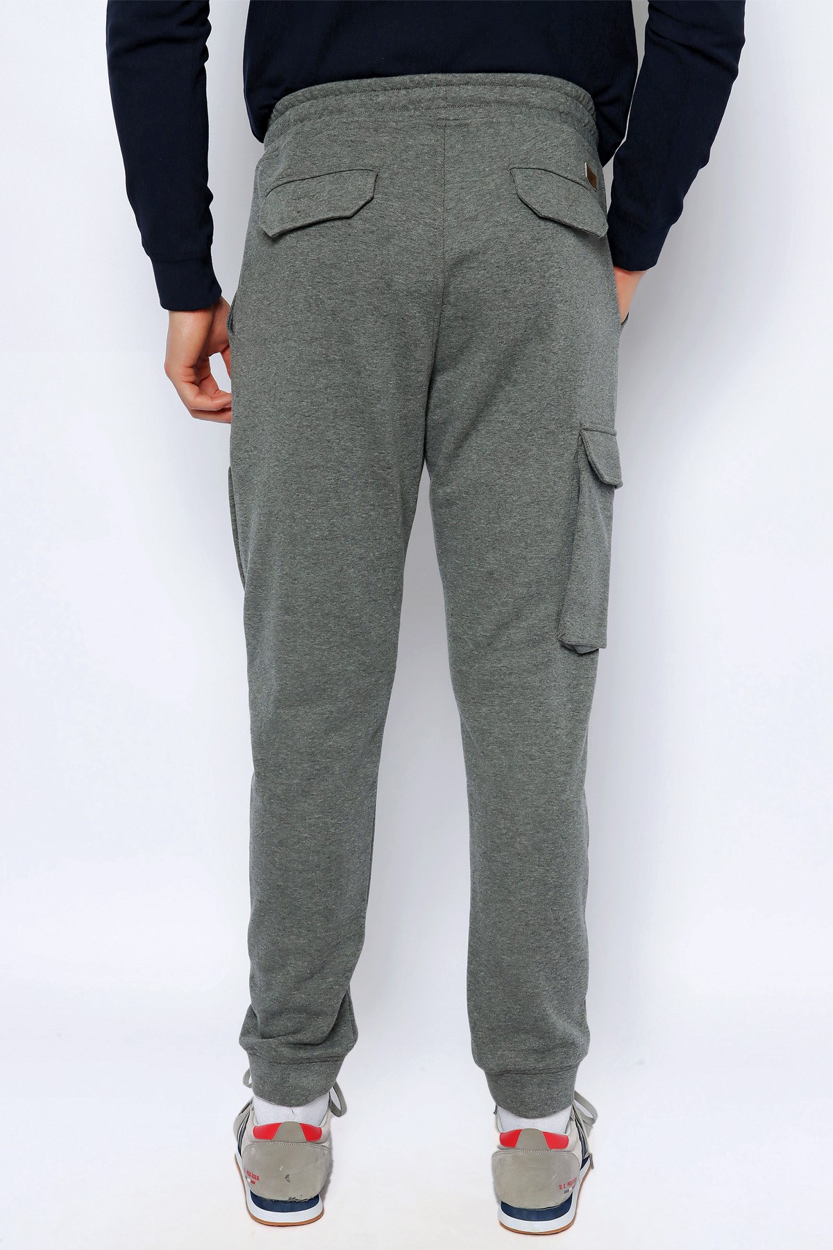 U.S. Polo Assn. Erkek Eşofman Altı 50254442-VR006 Gri