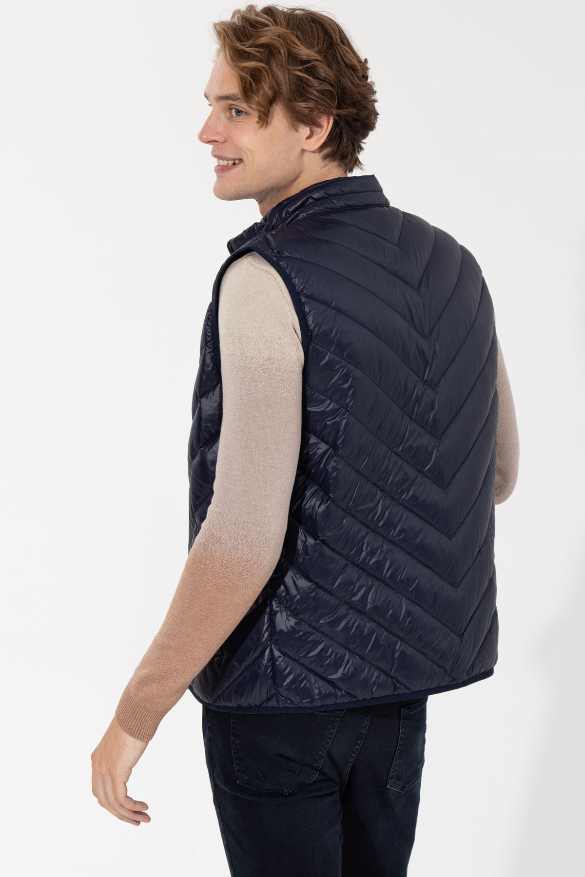 U.S. Polo Assn. Erkek Yelek 50254450-VR033 Lacivert