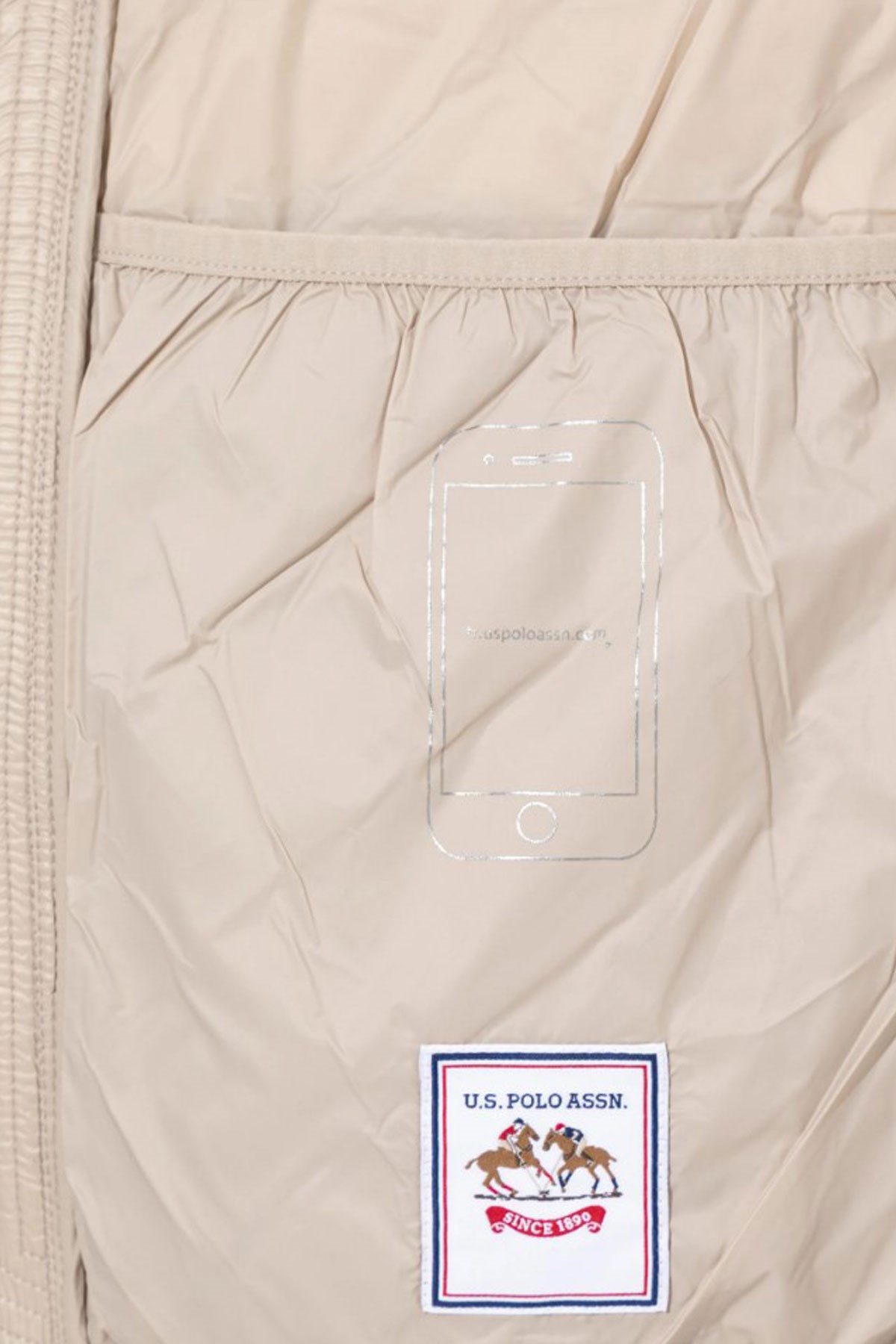 U.S. Polo Assn. Erkek Yelek 50254450-VR049 Beyaz