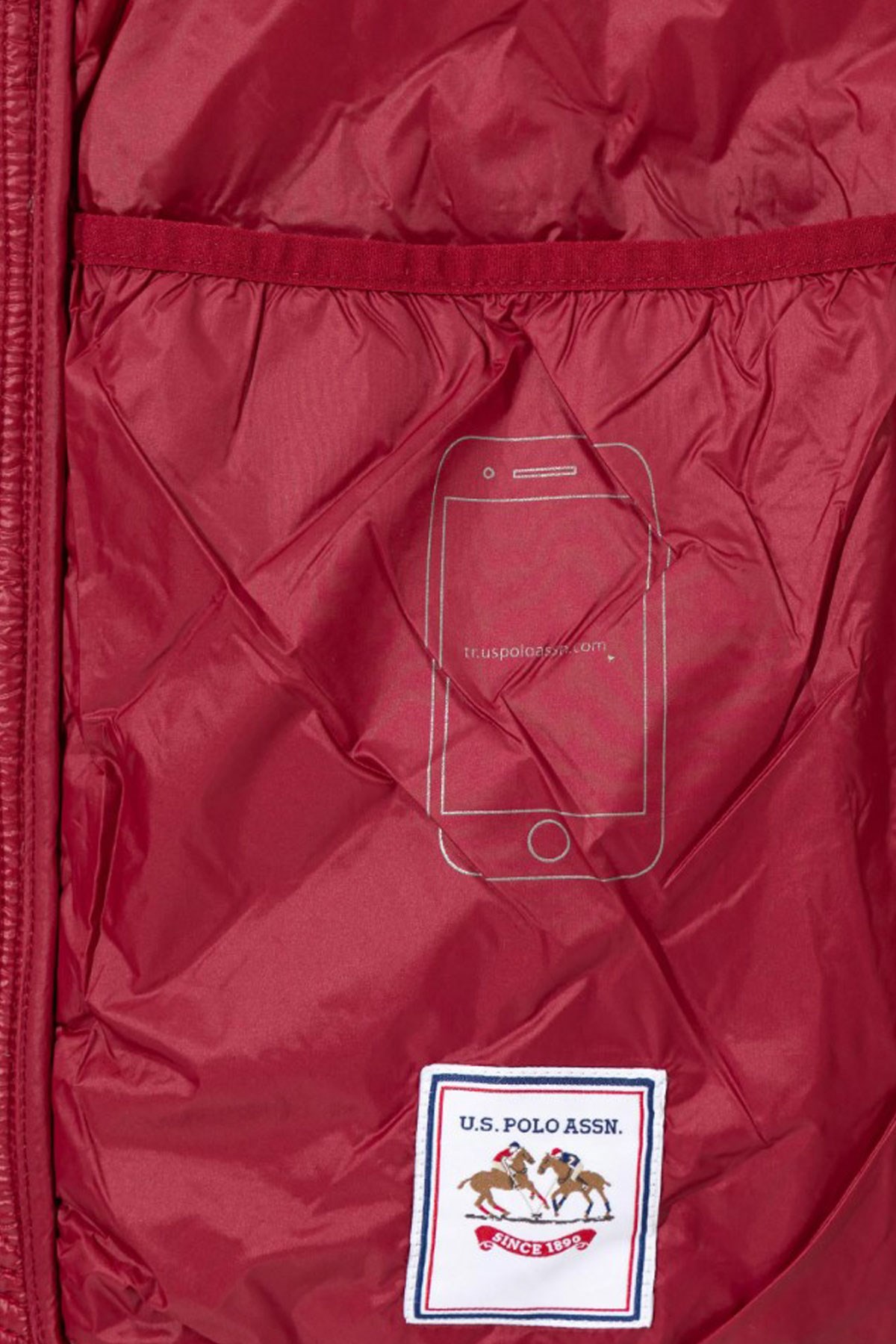 U.S. Polo Assn. Erkek Yelek 50254450-VR223 Kırmızı