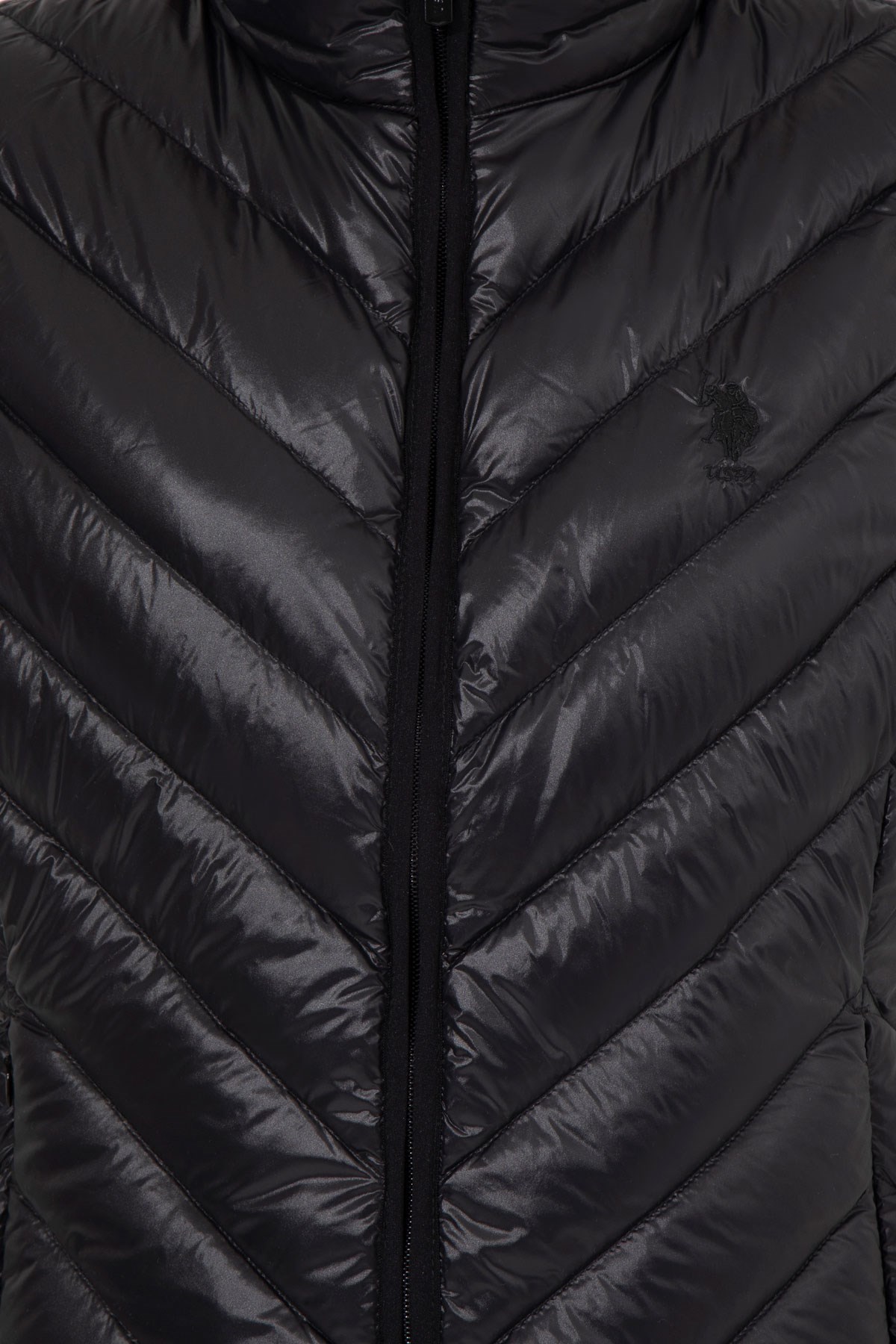 U.S. Polo Assn. Kadın Yelek 50254455-VR046 Siyah