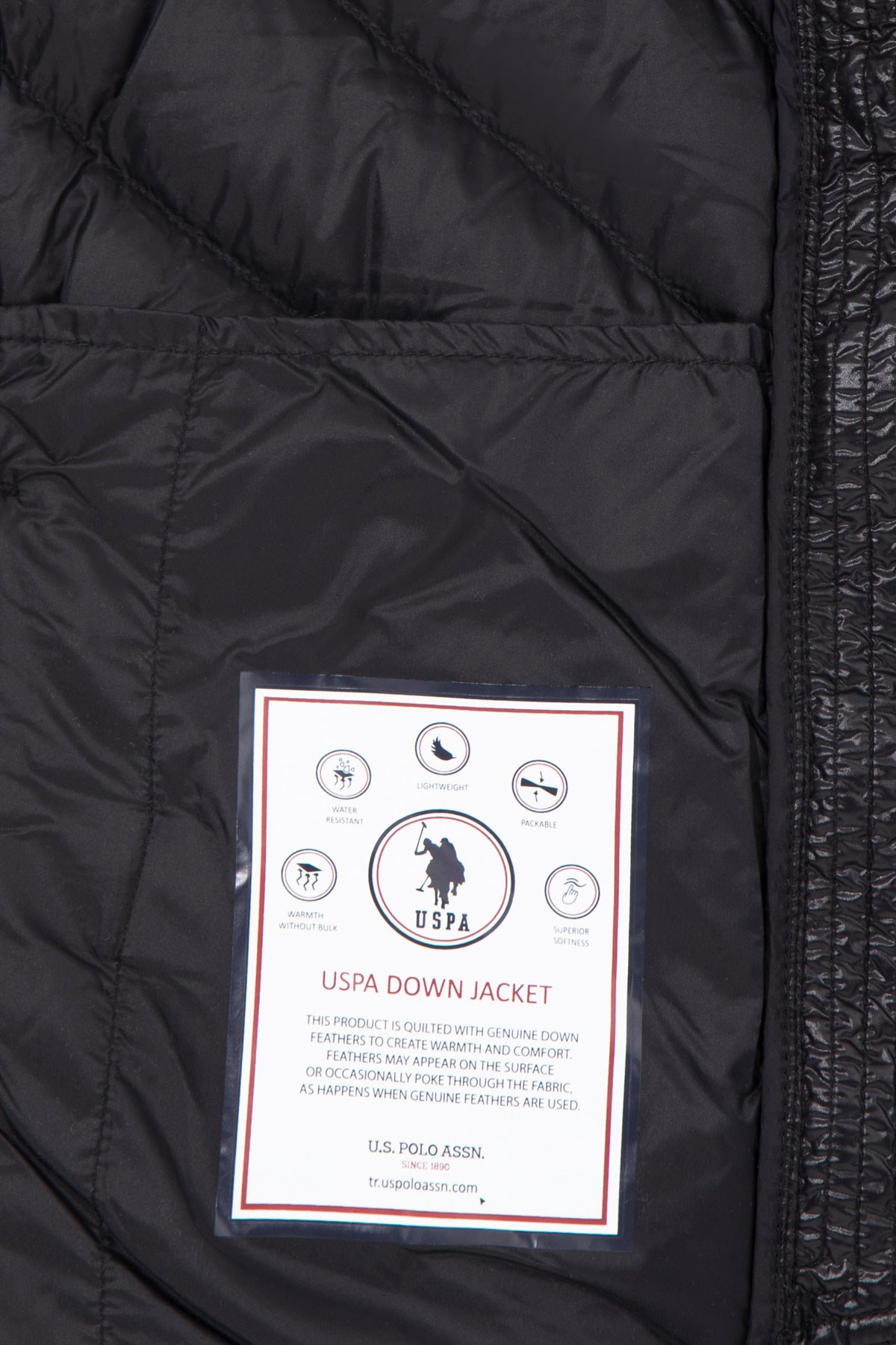 U.S. Polo Assn. Kadın Yelek 50254455-VR046 Siyah