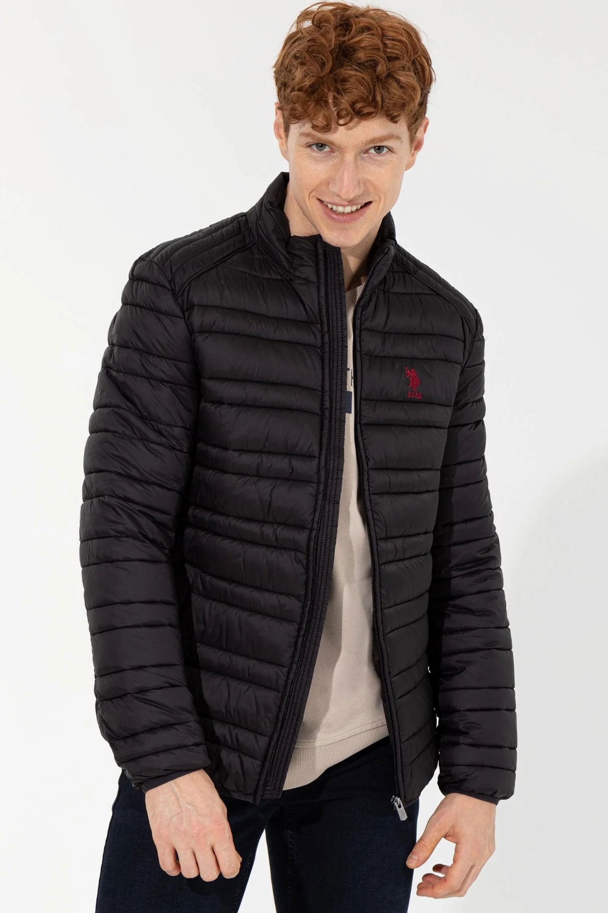 U.S. Polo Assn. Erkek Mont 50255013-VR046 Siyah