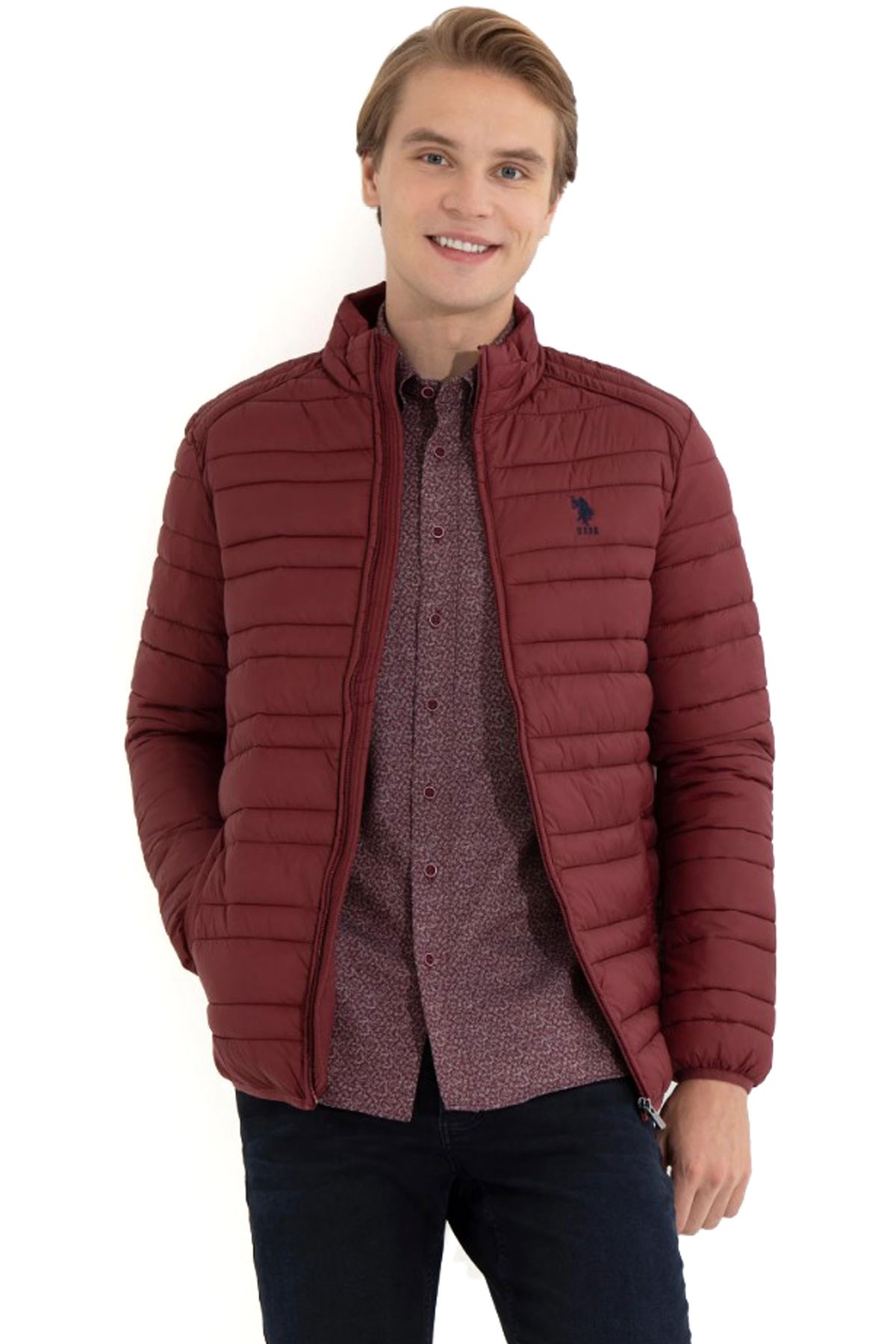U.S. Polo Assn. Erkek Mont 50255013-VR223 Kırmızı
