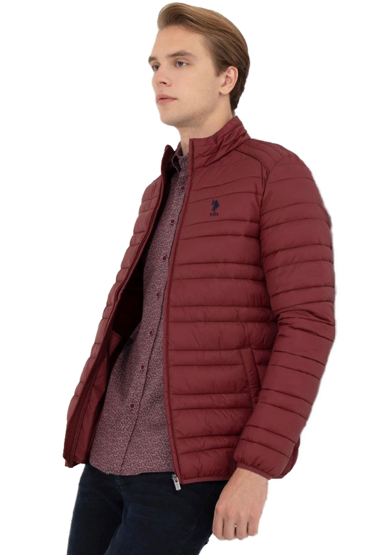 U.S. Polo Assn. Erkek Mont 50255013-VR223 Kırmızı