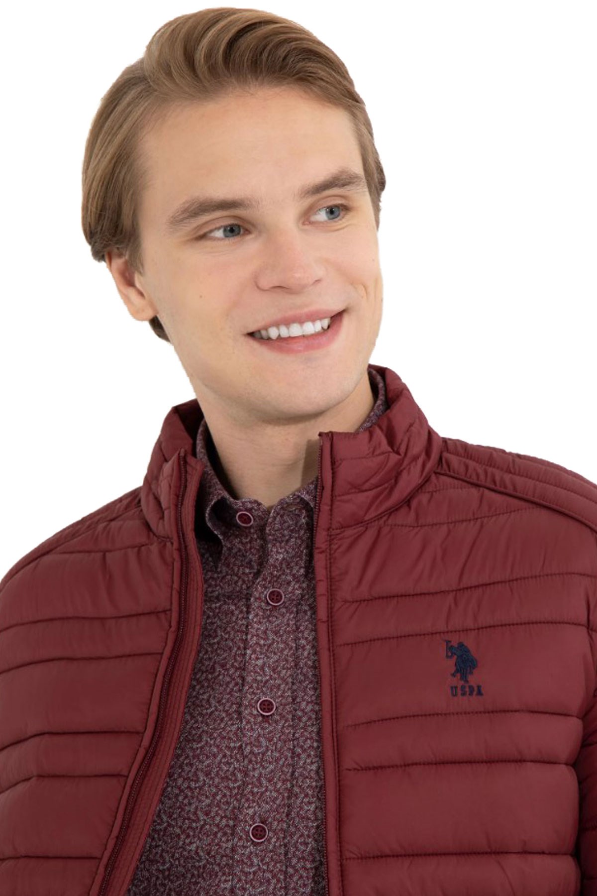 U.S. Polo Assn. Erkek Mont 50255013-VR223 Kırmızı