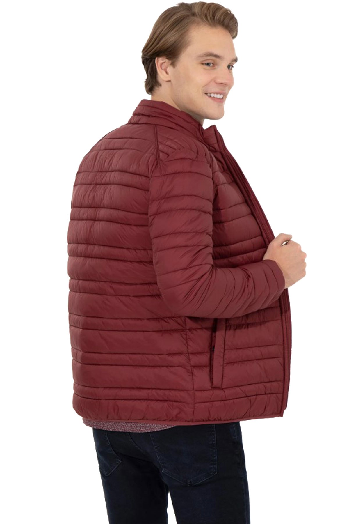 U.S. Polo Assn. Erkek Mont 50255013-VR223 Kırmızı