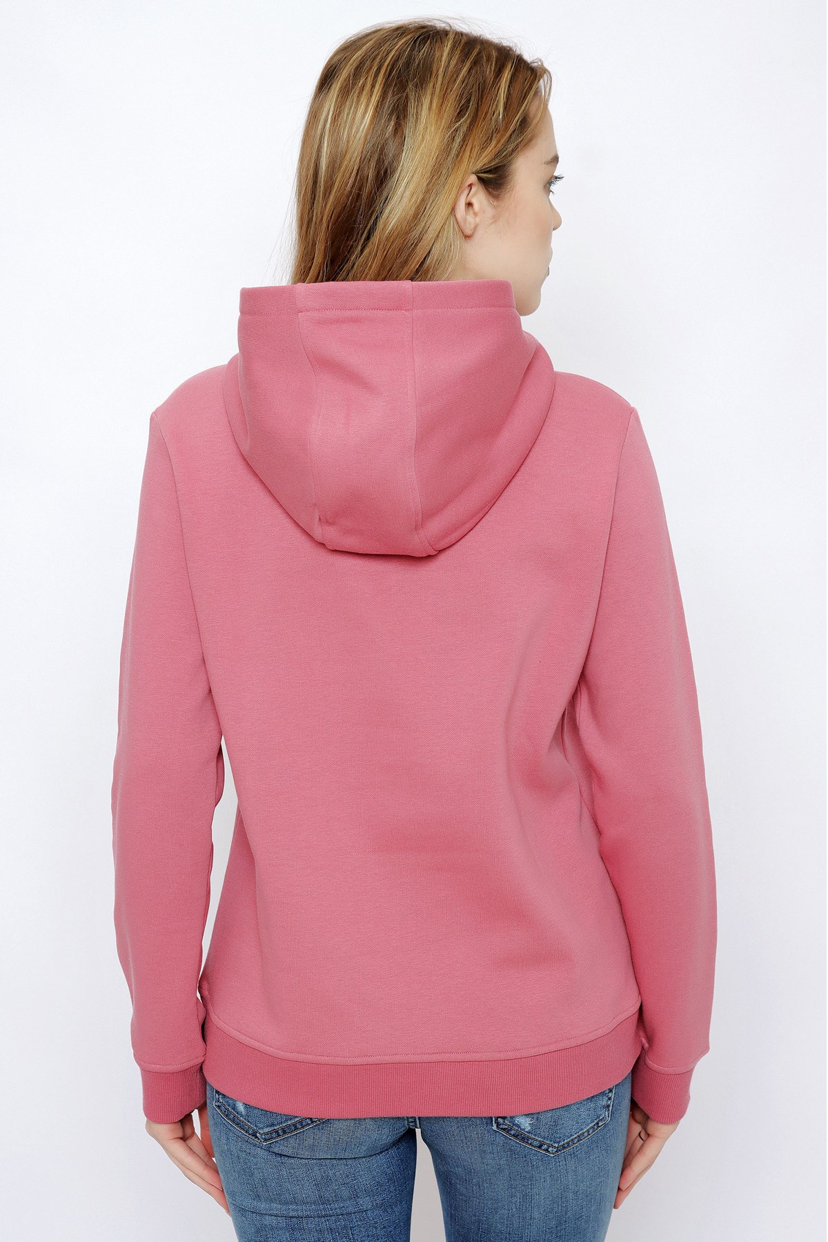 U.S. Polo Assn. Kadın Sweatshirt 50256249-VR167 Pembe