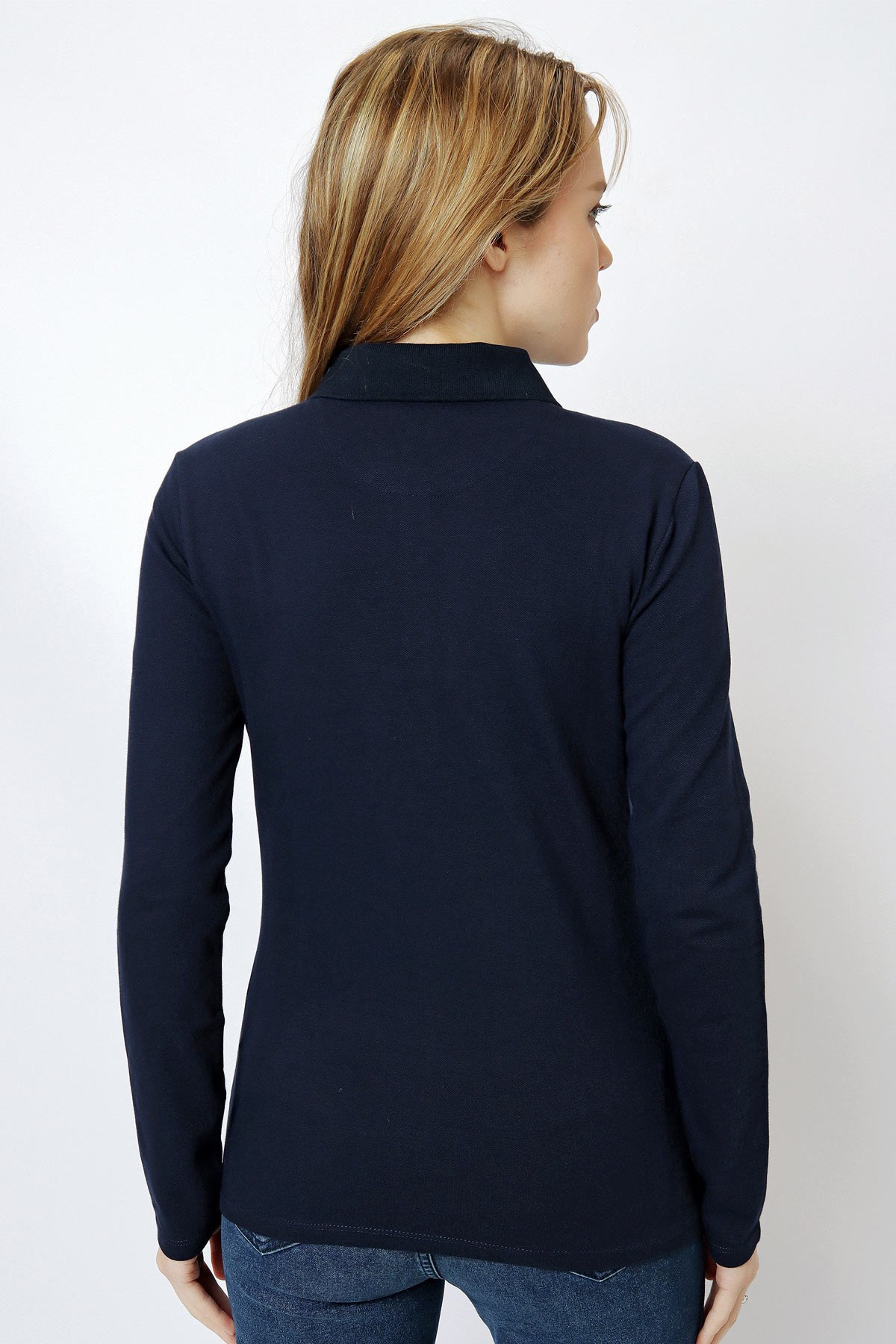 U.S. Polo Assn. Kadın Sweatshirt 50256259-VR033 Lacivert