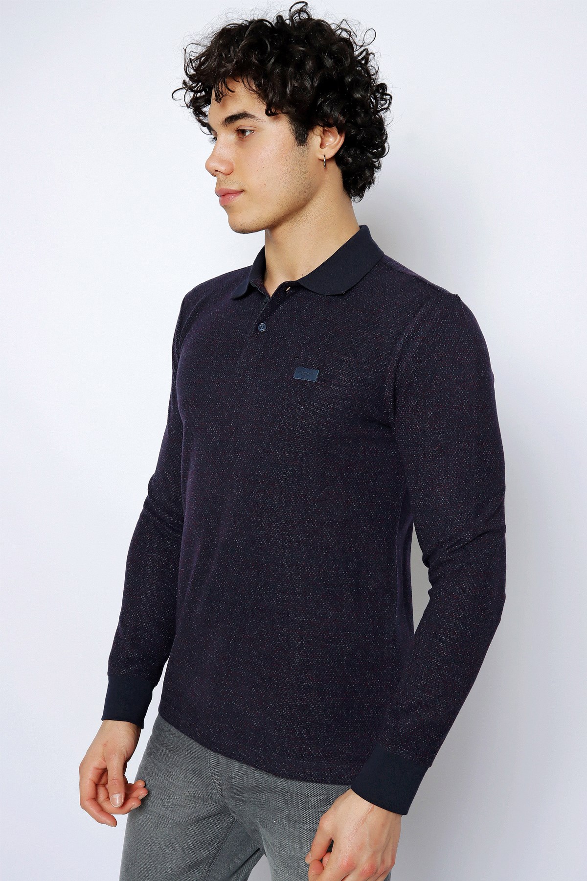 U.S. Polo Assn. Erkek Sweatshirt 50256349-VR033 Lacivert