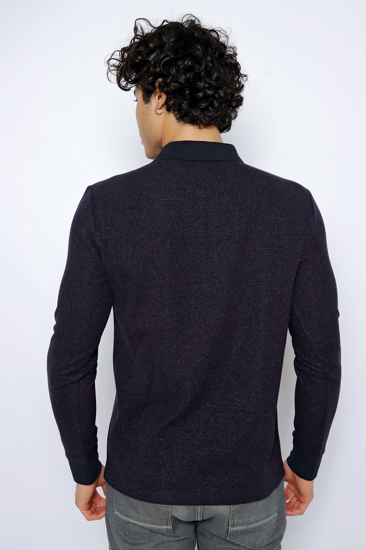 U.S. Polo Assn. Erkek Sweatshirt 50256349-VR033 Lacivert